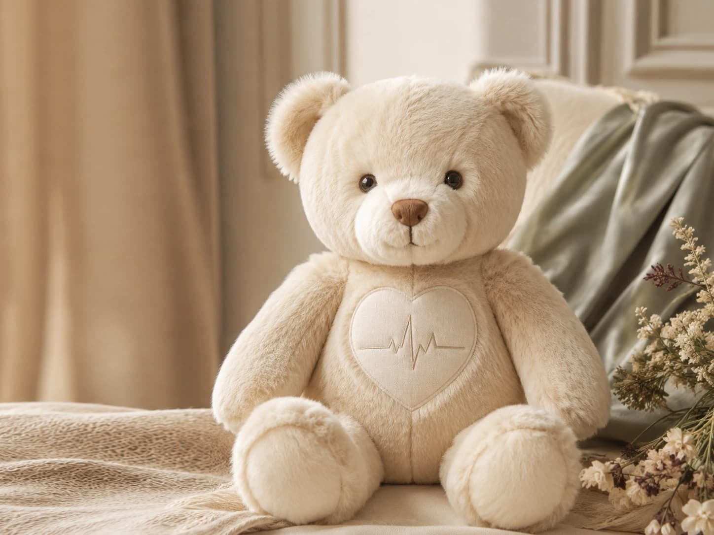 خرس یادگاری برای نگهداری صدای ضربان قلب